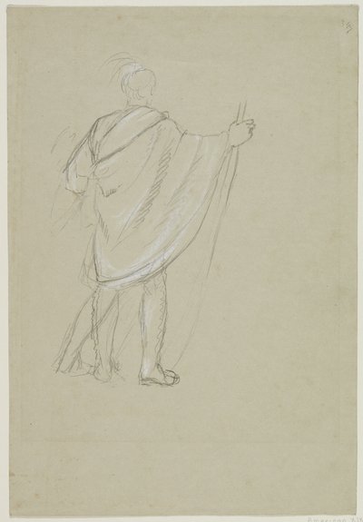 Standing Indian by Thomas Cole